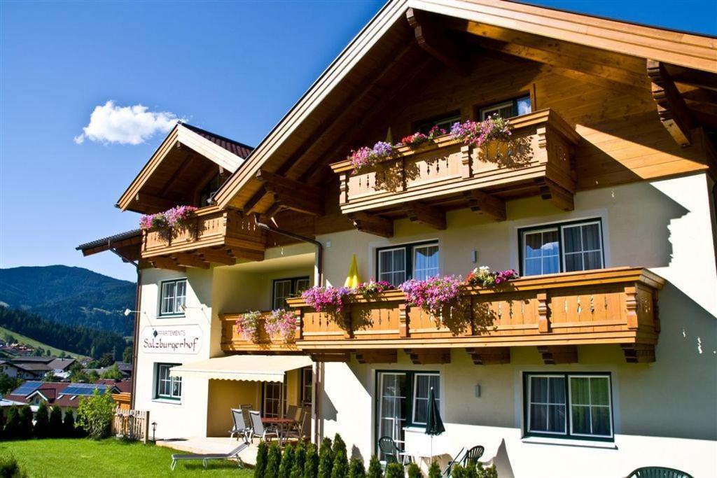 Appartements Salzburgerhof フラッハウ エクステリア 写真