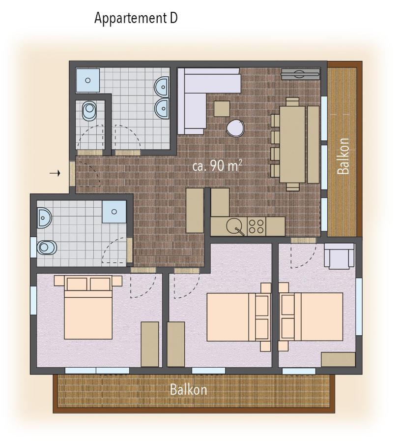 Appartements Salzburgerhof フラッハウ エクステリア 写真